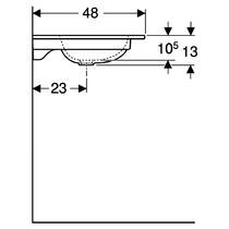 Раковина Geberit iCon 501.845.00.3 90 см, фото №4