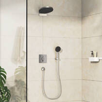 Смеситель скрытого монтажа для душа Hansgrohe DuoTurn Q 75414000 хром, фото №4