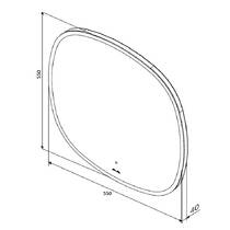 Дзеркало AM.PM Universal M8FMOX0551WGH38 з LED-підсвічуванням 550х550 мм, фото №2
