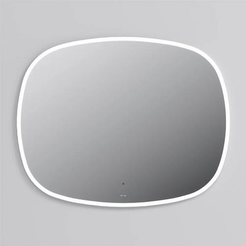 Дзеркало AM.PM Universal M8FMOX1001WGH38 з LED-підсвічуванням 550х1000 мм, фото 2