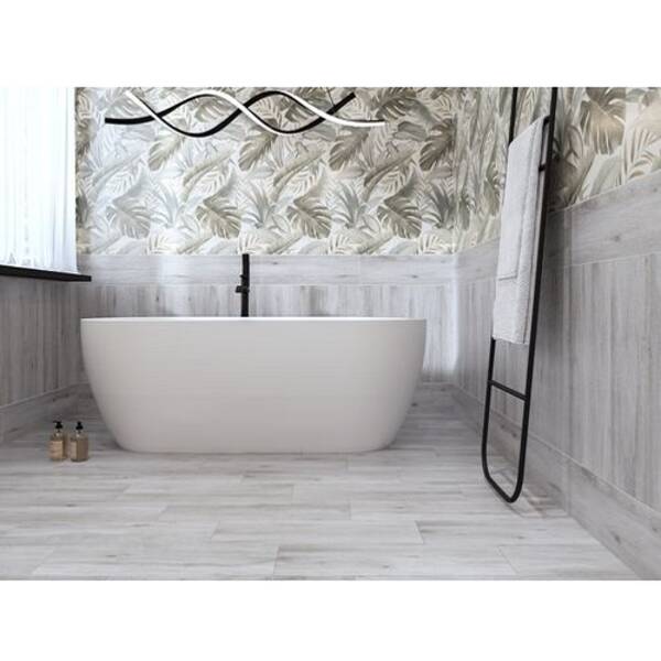 Керамограніт Ceramica Deseo Lustroso Білий LT0P10 20Х65 см, фото 3