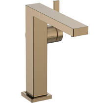 Смеситель для раковины Hansgrohe Tecturis E CoolStart EcoSmart+ 73041140 бронза матовый, фото №1