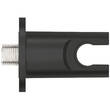 Шлангове підключення Grohe Tempesta 286282431 з тримачем для душу, чорний матовий, фото 4