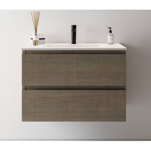 Тумба для раковини Berloni Bagno Speed SPD BS 2C 4DIC 80 см в кольорі METZ 1417, фото 3