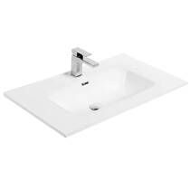 Раковина Berloni Bagno Sky LAV SKY IN CX R 4H 81х46,5 см глянцевая белая, фото №1