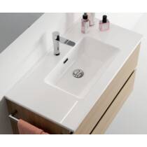 Раковина Berloni Bagno Sky LAV SKY IN CX R 4H 81х46,5 см глянцевая белая, фото №2