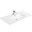 Раковина Berloni Bagno Sky LAV SKY IN CX R 4K 101х46,5 см глянцевая белая, фото 1