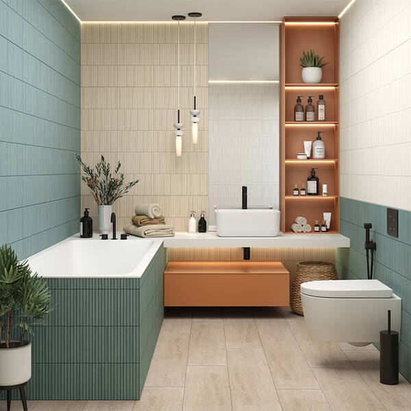 Плитка Almera Ceramica (Spain) Stick sand 30х90 см, фото 1