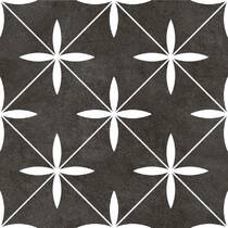 Керамогранит Monopole Ceramica Stella Black 18,7x18,7 cм, фото №1