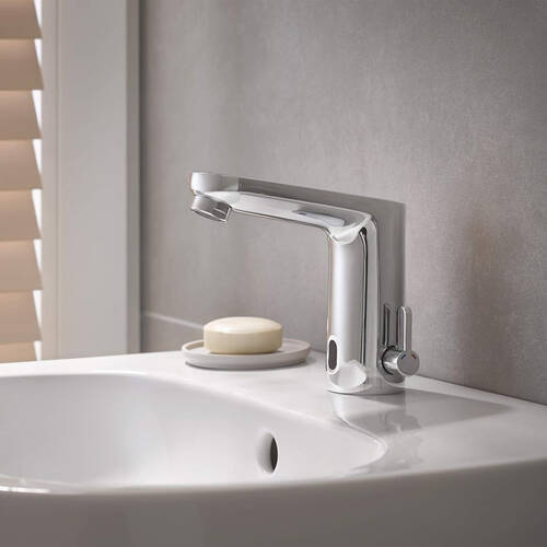 Змішувач для раковини Grohe Eurosmart Сosmopolitan E 36327002 інфрачервоний, хром, фото 6