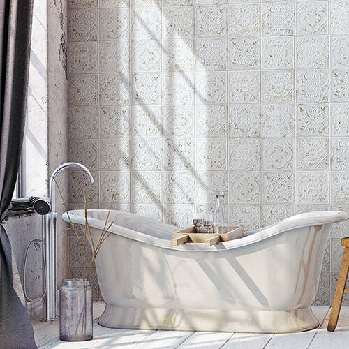 Керамограніт Almera Ceramica (Spain) Victoria 200 blanc 20x20 см, фото 1