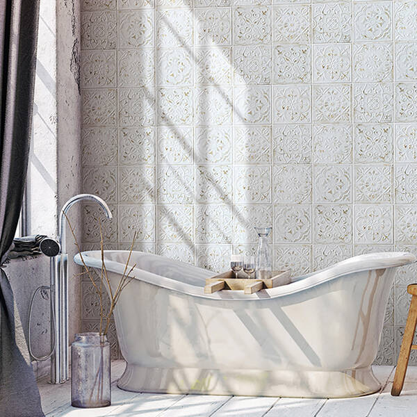 Керамограніт Almera Ceramica (Spain) Victoria 200 blanc 20x20 см, фото 1