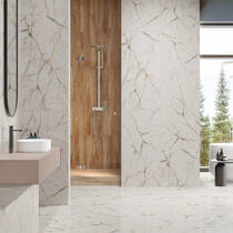 Керамограніт Інтеркерама Celine бежевий 12060 159 021/L 60х120 см, фото №4