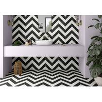 Керамогранит Ceramica Deseo Ec. Zebra Black-White 22,3x22,3 см, фото №2