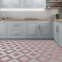 Керамогранит Ceramica Deseo Ec. Zebra Pink 22,3x22,3 см, фото №2