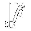 Гігієнічний душ Hansgrohe 96907000 хром, фото 2