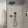 Смеситель скрытого монтажа для душа Hansgrohe ShowerSelect Comfort S 15554340 с термостатом, хром черный матовый, фото 3