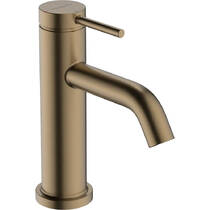 Смеситель для раковины Hansgrohe Tecturis CoolStart EcoSmart+ 73302140 бронза матовый, фото №1