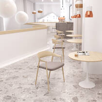 Керамогранит Primavera Ambra Бежевый Лапатована L71550 60Х60 см, фото №4