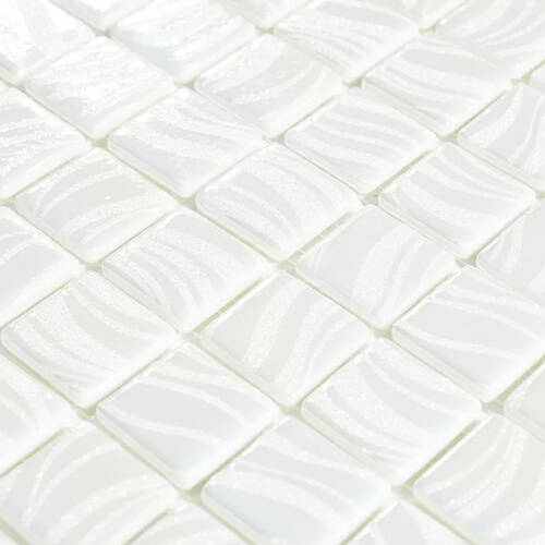 Мозаїка Vidrepur 7802 Glitter White 25*25 31,5х31,5 см, фото 2