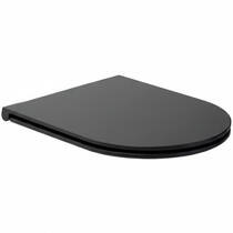 Крышка для унитаза Devit ART 3.0 3030140B soft-close черный матовый, фото №1