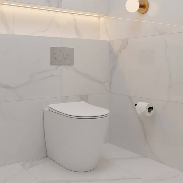Унитаз напольный Devit Do It 4020520, безободковый с крышкой soft