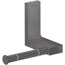Тримач для туалетного паперу Axor Universal Rectangular 42656340 без кришки, хром чорний матовий, фото №1