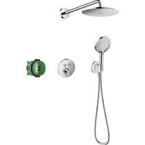 Душевая система скрытого монтажа Hansgrohe Raindance S 27951000 с термостатом, хром, фото №1
