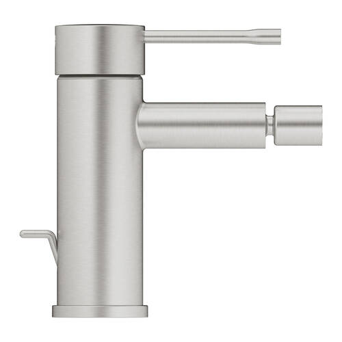 Смеситель для биде Grohe Essence 24178DC1 с донным клапаном суперсталь, фото 2