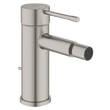 Смеситель для биде Grohe Essence 24178DC1 с донным клапаном суперсталь, фото 1