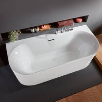 Ванна акрилова Villeroy&Boch Loop&Friends UBA180LOF9CS00V-01 180х80 см з ніжками, білий глянець, фото №5