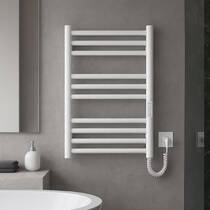 Полотенцесушитель электрический Hygge Family Greenwich 6.1.0300.06.WM 570x430 мм, белый матовый, фото №1