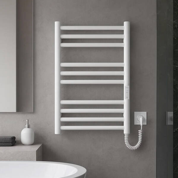 Полотенцесушитель электрический Hygge Family Greenwich 6.1.0300.06.WM 570x430 мм, белый матовый, фото 1