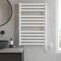 Рушникосушарка електрична Hygge Family Oxford 6.1.0201.06.WM 770х530 мм, білий матовий, фото №1