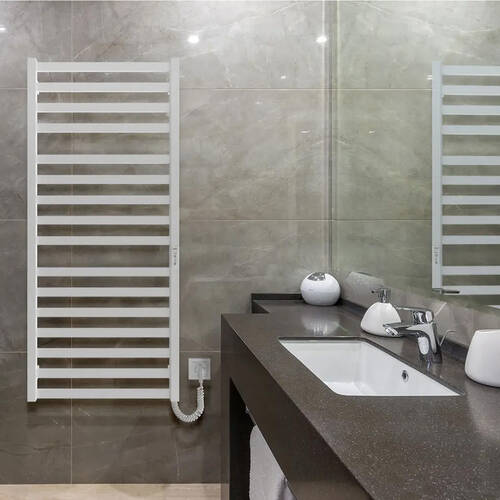 Рушникосушарка електрична Hygge Family Oxford 6.1.0203.06.WM 1170х530 мм, білий матовий, фото 7