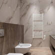 Рушникосушарка електрична Hygge Family York  6.1.0503.06.WM 1170х530 мм, білий матовий, фото 6