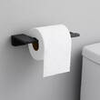 Держатель для туалетной бумаги Devit Do It 4030140B без крышки, черный мат, фото 4