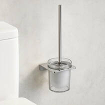 Щітка для унітаза Devit Do It 4030170C з тримачем, хром, фото №1
