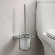 Щітка для унітаза Devit Do It 4030170C з тримачем, хром, фото №4