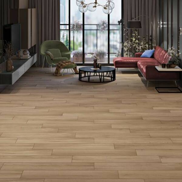 Керамограніт Ceramica Deseo Tupelo Natural 20x120 см, фото 2