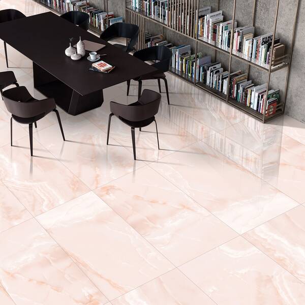 Керамограніт Ceramica Deseo Royal Onyx Pink 60x120 см, фото 3