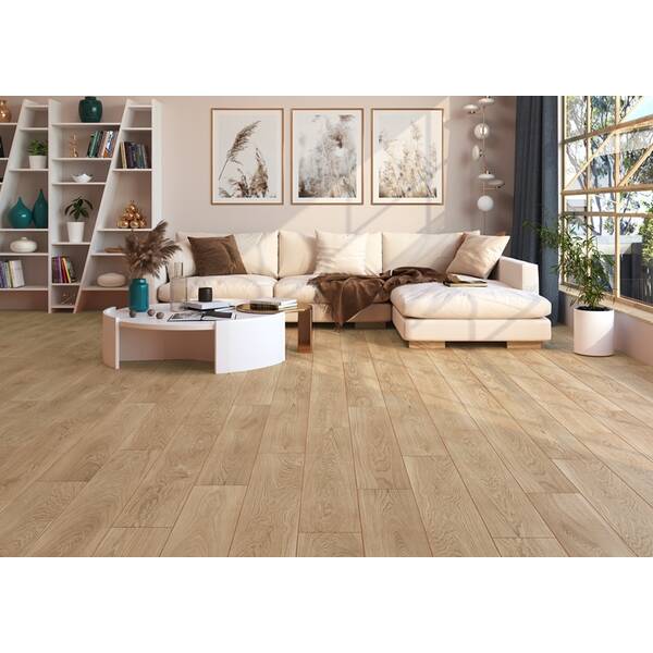 Керамограніт Ceramica Deseo Wood Noce 20x120 см, фото 3
