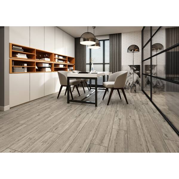 Керамограніт Ceramica Deseo Graphite gris 20x120 см, фото 9