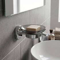 Мильниця Devit Style 1730150 з тримачем, хром, фото №1