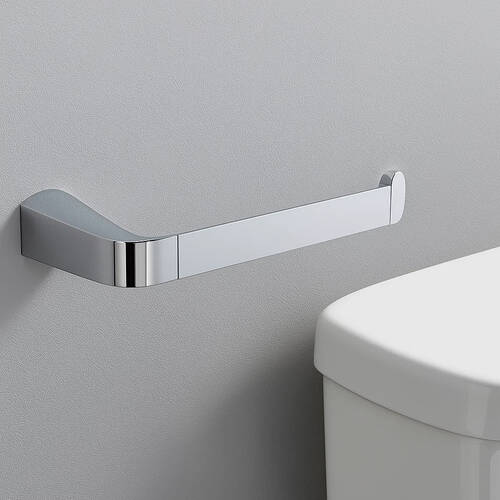 Держатель для туалетной бумаги Devit 1110140 без крышки, хром, фото 4