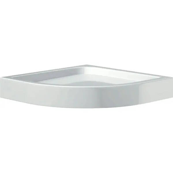 Душовий піддон AM.PM Gem W90T-401-080W 80х80 см чверть кола, фото 1