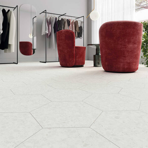 Керамогранит WOW 123380 Terrazzo White 32х36,8 см - купить в