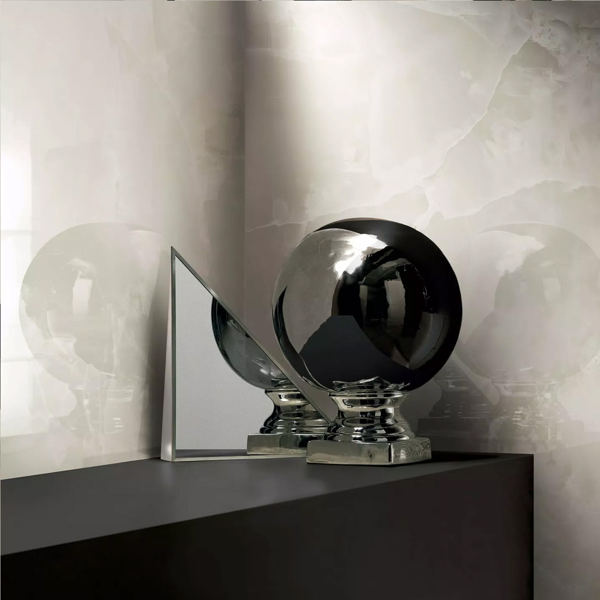 779257 ECCENTRIC LUXE CLOUDY WHITE GLO 60x120RT (1 сорт)