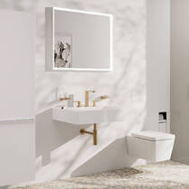 Смеситель для раковины Hansgrohe Tecturis E 73030140 бронза матовый, фото №3