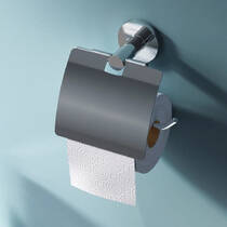 Держатель для туалетной бумаги AM.PM X-Joy A85A341400 с крышкой, хром, фото №6
